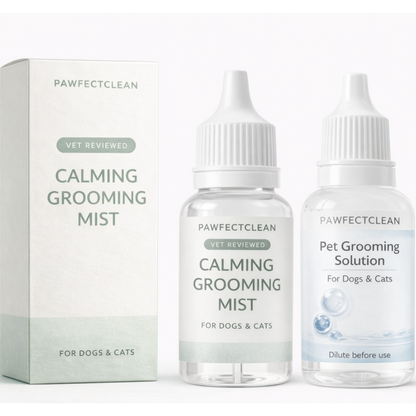 PawfectClean™ 2-in-1 Calming Grooming Mist Brush (Waterless)