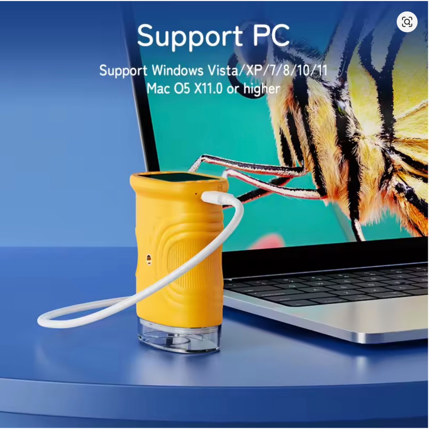 Screen-Free Digital Microscope