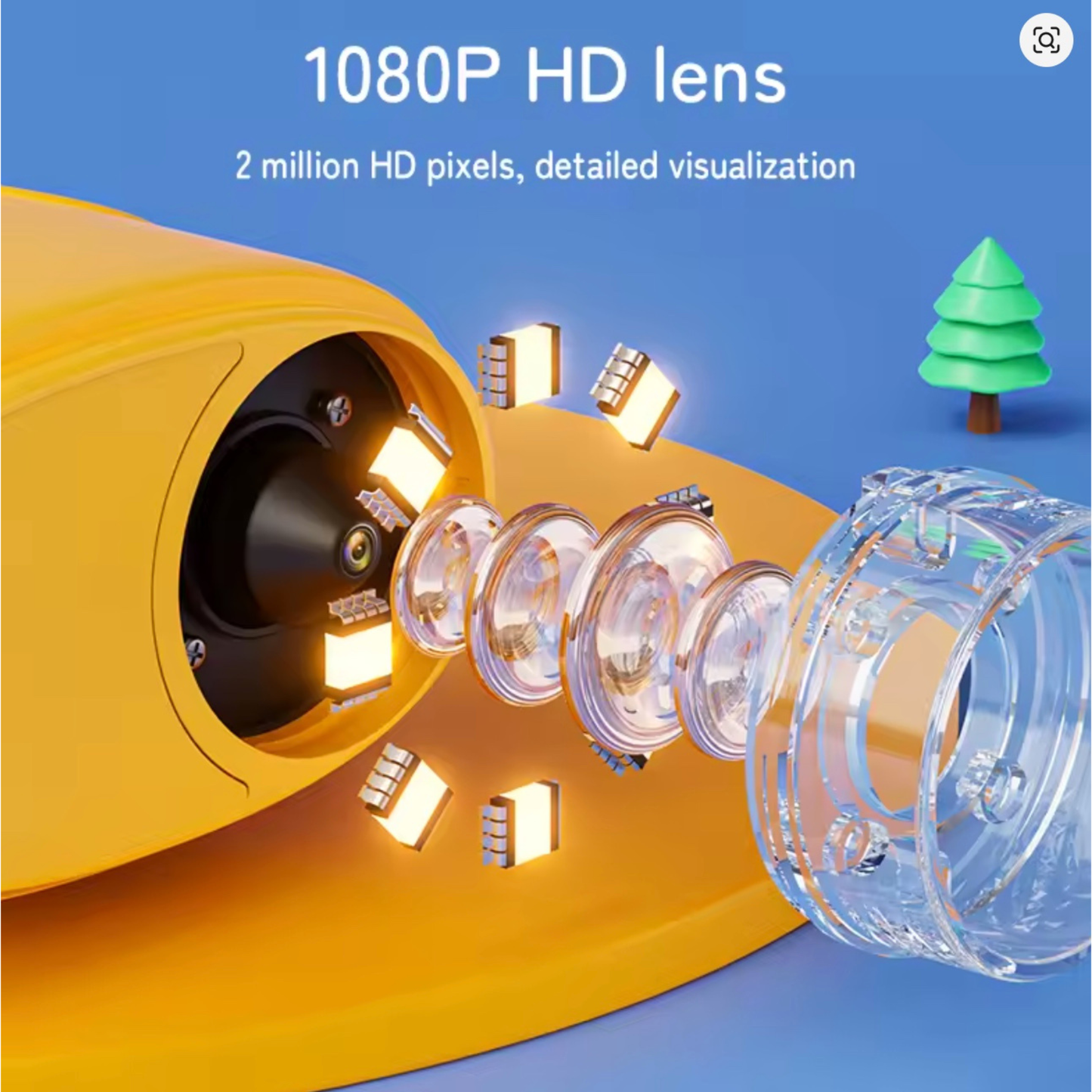 Screen-Free Digital Microscope